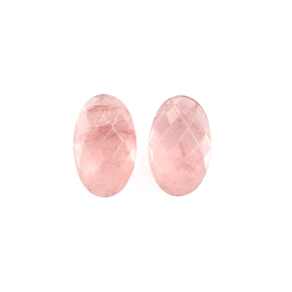 RHODOCHROSITE CHECKER CUT OVAL CAB (CLEAN) 5X3MM 0.25 Cts.