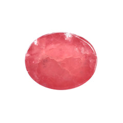 RHODOCHROSITE PLAIN OVAL CAB (CLEAN) 10X8MM 3.53 Cts.