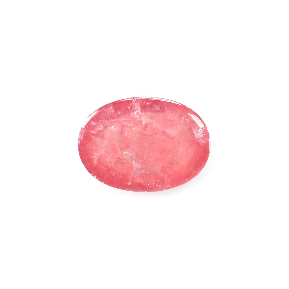 RHODOCHROSITE PLAIN OVAL CAB (CLEAN) 7X5MM 0.68 Cts.