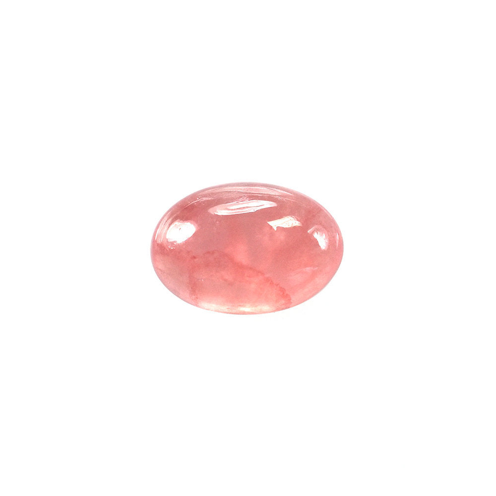 RHODOCHROSITE PLAIN OVAL CAB (CLEAN) 6X4MM 0.39 Cts.