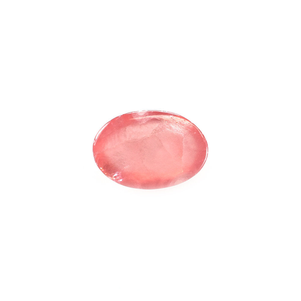 RHODOCHROSITE PLAIN OVAL CAB (CLEAN) 6X4MM 0.39 Cts.
