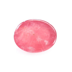 RHODOCHROSITE PLAIN OVAL CAB (CLEAN) 10X8MM 3.33 Cts.