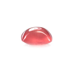 RHODOCHROSITE PLAIN LENTIL CUSHION (CLEAN) 9.00MM 3.86 Cts.
