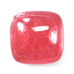 RHODOCHROSITE PLAIN LENTIL CUSHION (CLEAN) 14.00MM 13.74 Cts.