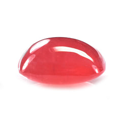 RHODOCHROSITE PLAIN LENTIL CUSHION (CLEAN) 14.00MM 13.74 Cts.