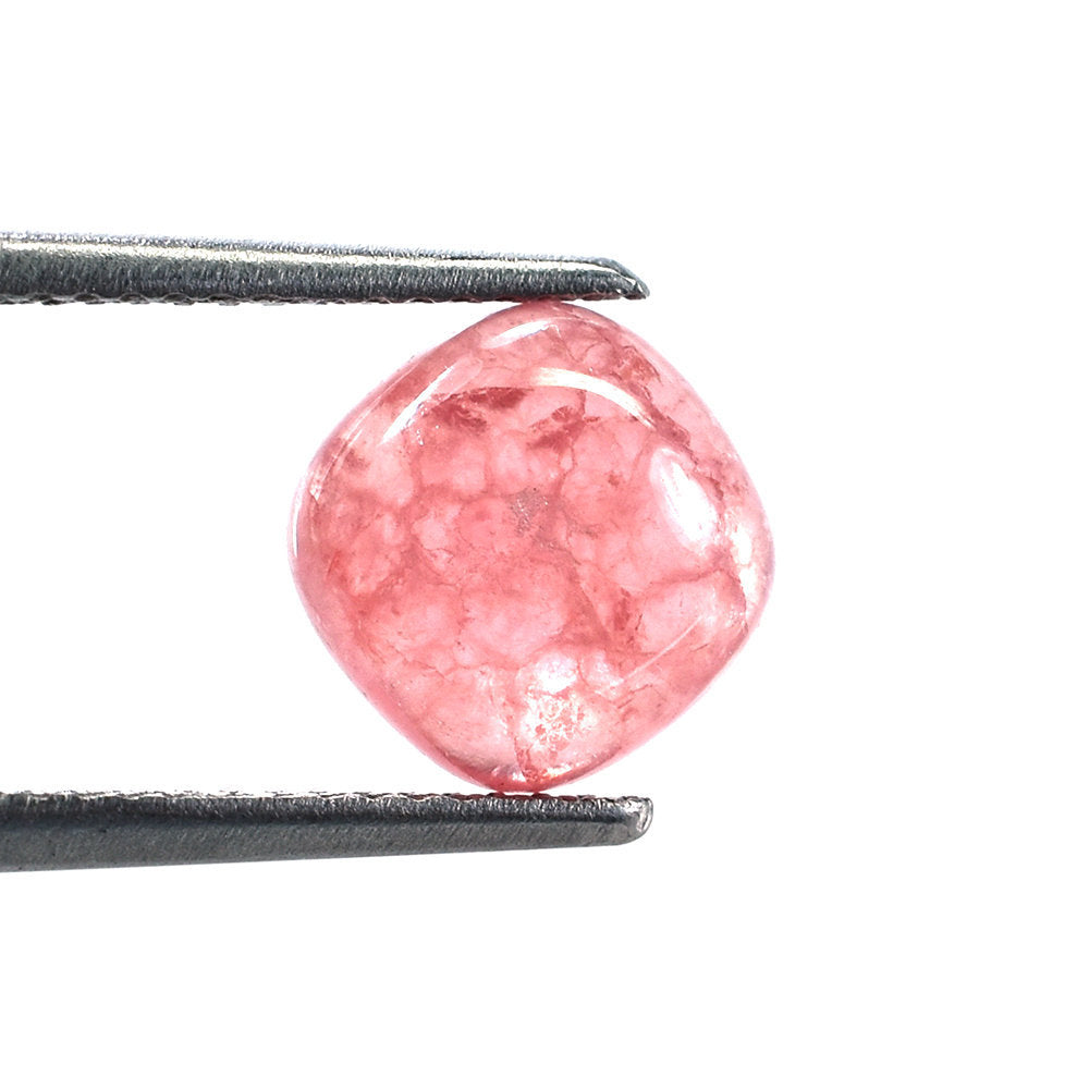 RHODOCHROSITE PLAIN CUSHION CAB (CLEAN) 8X8MM 2.28 Cts.