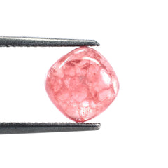 RHODOCHROSITE PLAIN CUSHION CAB (CLEAN) 8X8MM 2.28 Cts.