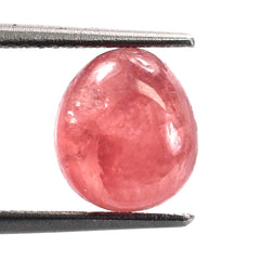 RHODOCHROSITE PLAIN LENTIL FANCY (CLEAN) 9.30X8.10MM 3.28 Cts.