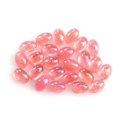 RHODOCHROSITE PLAIN OVAL CAB (CLEAN) 6X4MM 0.43 Cts.