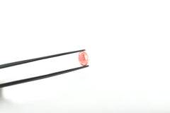 RHODOCHROSITE CLEAN PLAIN OVAL CAB (PINKISH RED/CELAN) 7.00X5.00 MM 0.98 CTS