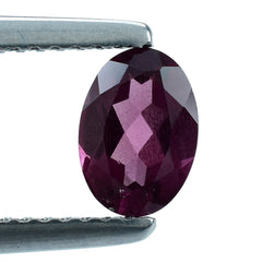 RHODOLITE CUT OVAL 7X5MM (PURPLE RED/SI) 0.90 Cts.