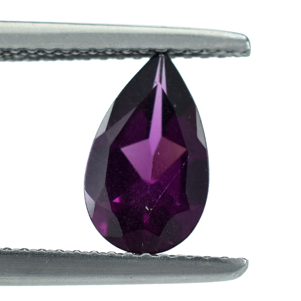 RHODOLITE CUT PEAR 10X6MM 1.75 Cts.