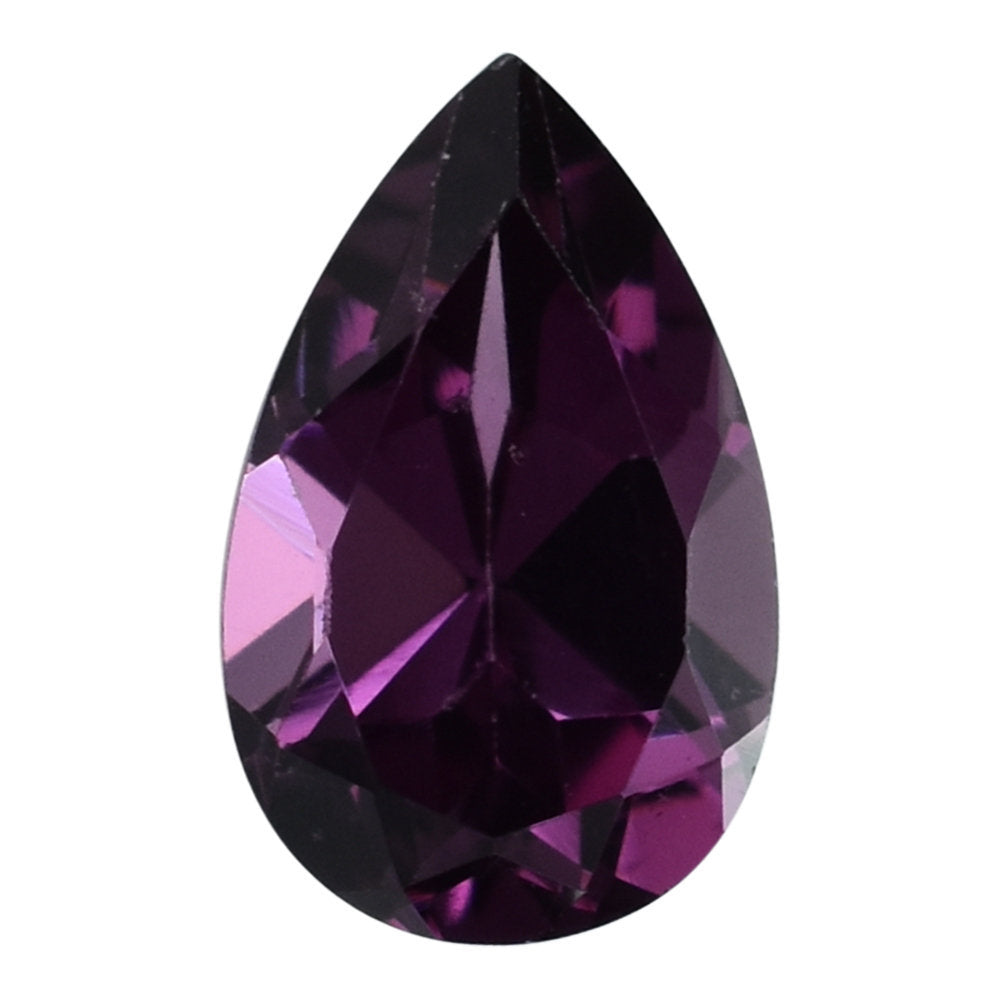 RHODOLITE CUT PEAR 8X5MM 1.25 Cts.