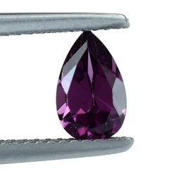 RHODOLITE CUT PEAR 8X5MM 1.25 Cts.