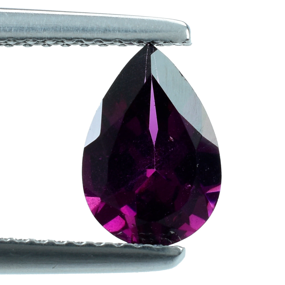 RHODOLITE CUT PEAR 9X6MM 1.63 Cts.