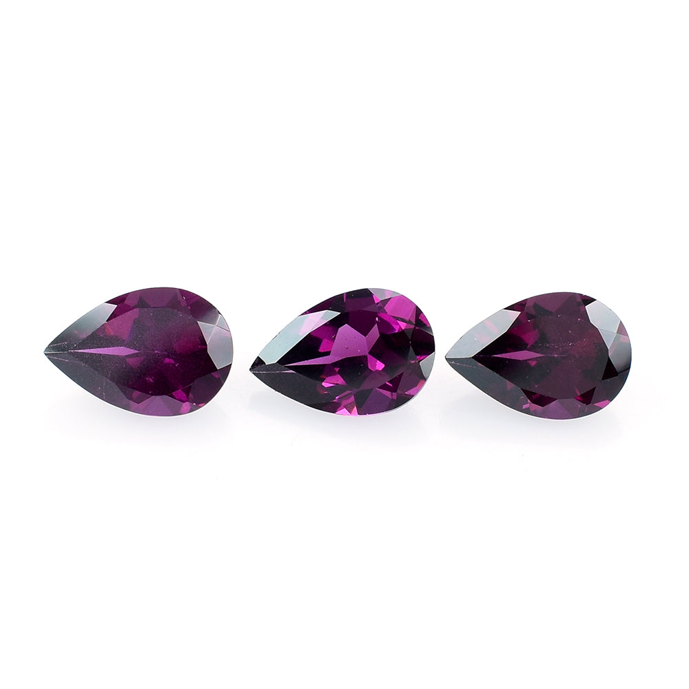 RHODOLITE CUT PEAR 9X6MM 1.63 Cts.