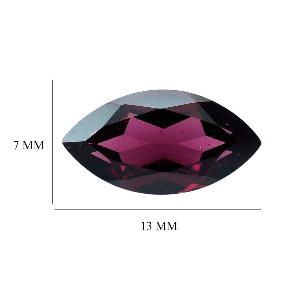 RHODOLITE CUT MARQUISE 13X7MM 2.92 Cts.