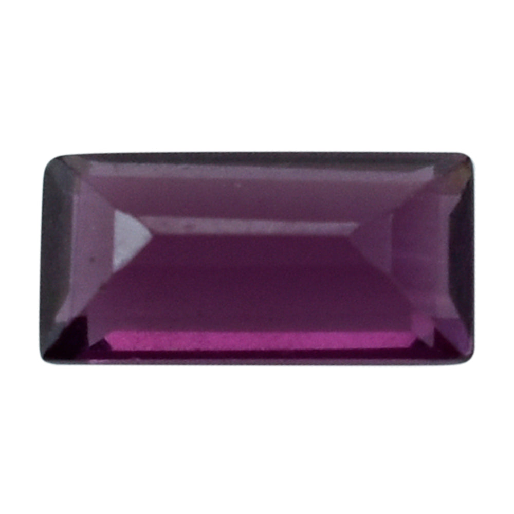 RHODOLITE CUT BAGUETTE 6X3MM 0.50 Cts.
