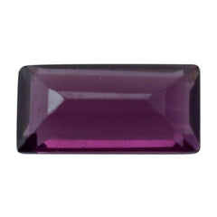 RHODOLITE CUT BAGUETTE 6X3MM 0.50 Cts.
