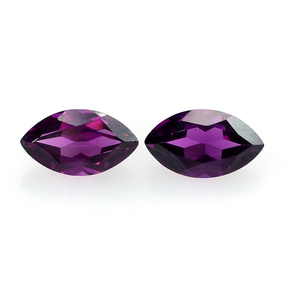RHODOLITE CUT MARQUISE 7X4MM 0.72 Cts.
