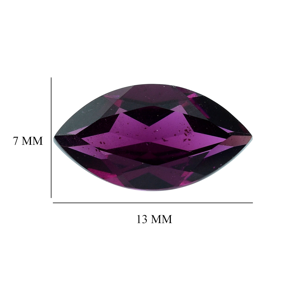 RHODOLITE CUT MARQUISE 13X7MM 2.82 Cts.