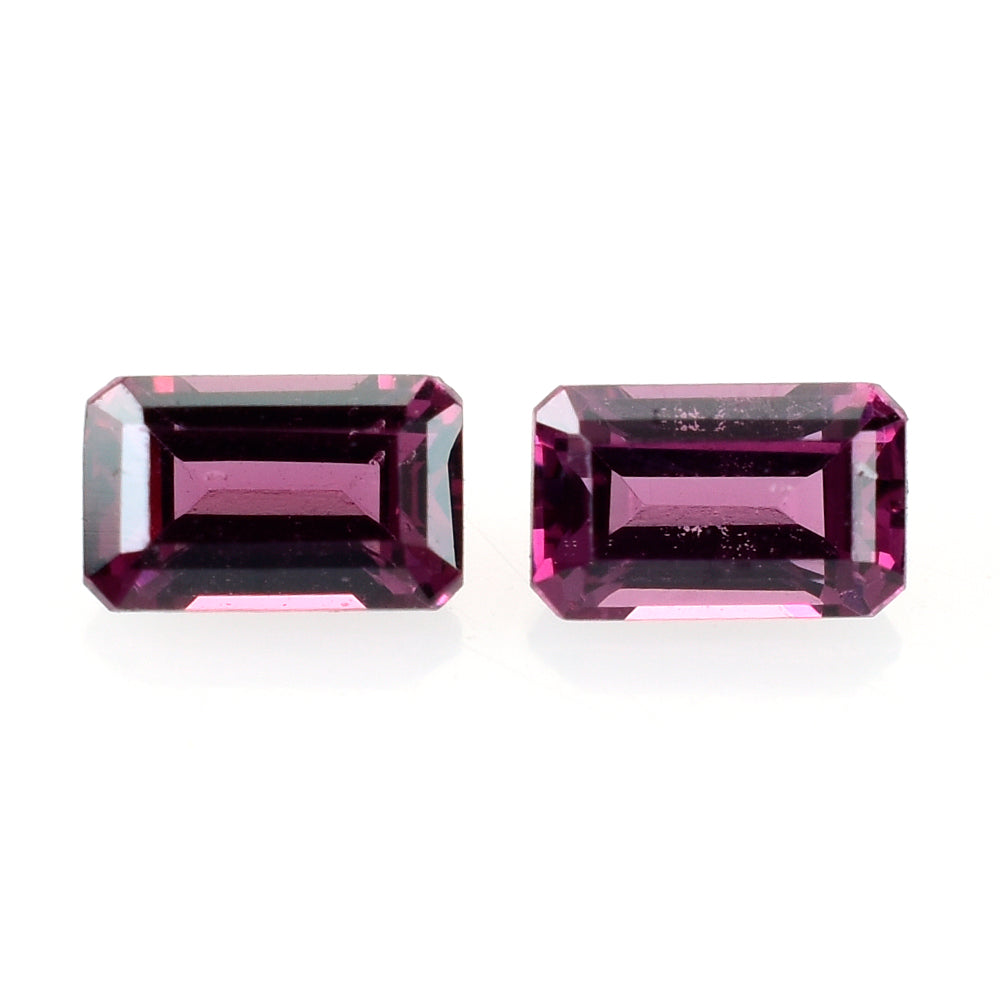 RHODOLITE CUT OCTAGON 4X2.50MM 0.26 Cts.