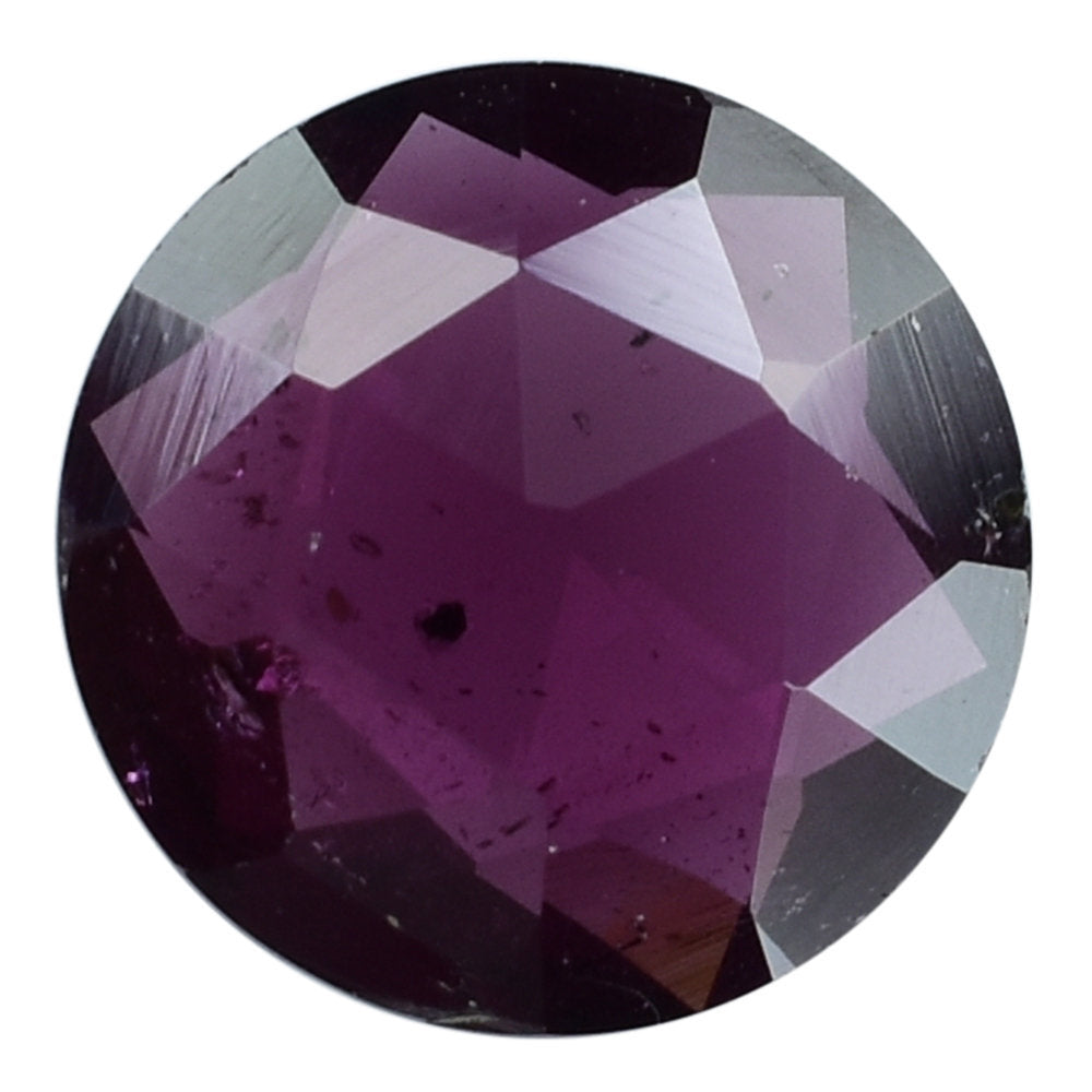 RHODOLITE ROSE CUT BRIOLETTE ROUND 9MM 2.83 Cts.