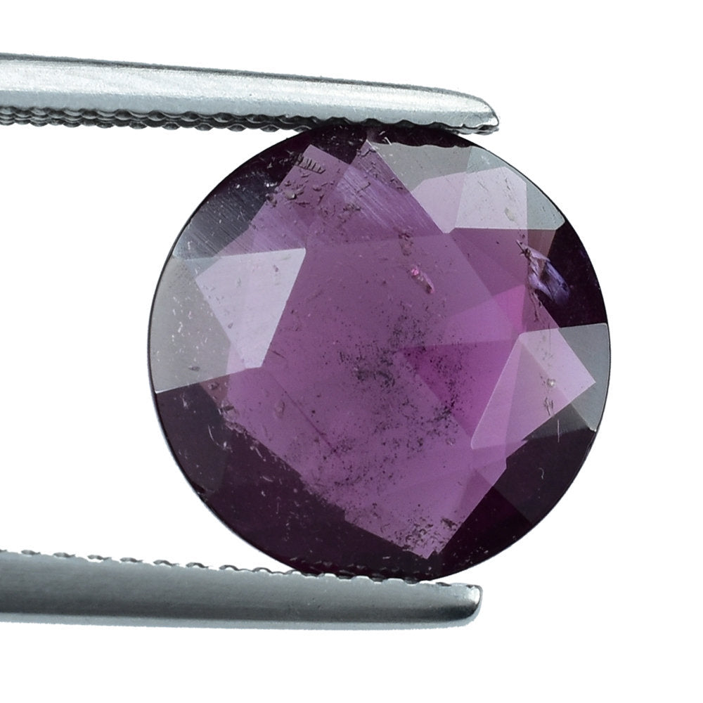 RHODOLITE ROSE CUT BRIOLETTE ROUND (SI) 12MM 4.78 Cts.