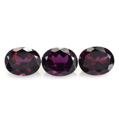 RHODOLITE GARNET CUT OVAL 10X8MM 3.35 Cts.