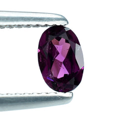 RHODOLITE CUT OVAL 6X4MM 0.64 Cts.