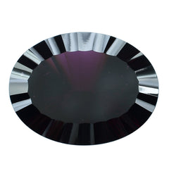 RHODOLITE CONCAVE CUT OVAL 22X17MM 26.70 Cts.