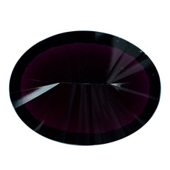 RHODOLITE CONCAVE CUT OVAL 22X17MM 26.70 Cts.