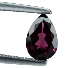 RHODOLITE CUT PEAR (DARK) 9X6MM 1.59 Cts.