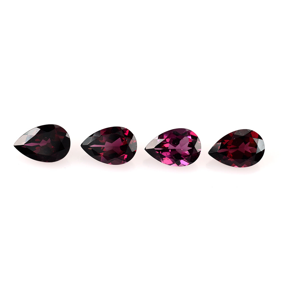 RHODOLITE CUT PEAR (DARK) 9X6MM 1.59 Cts.