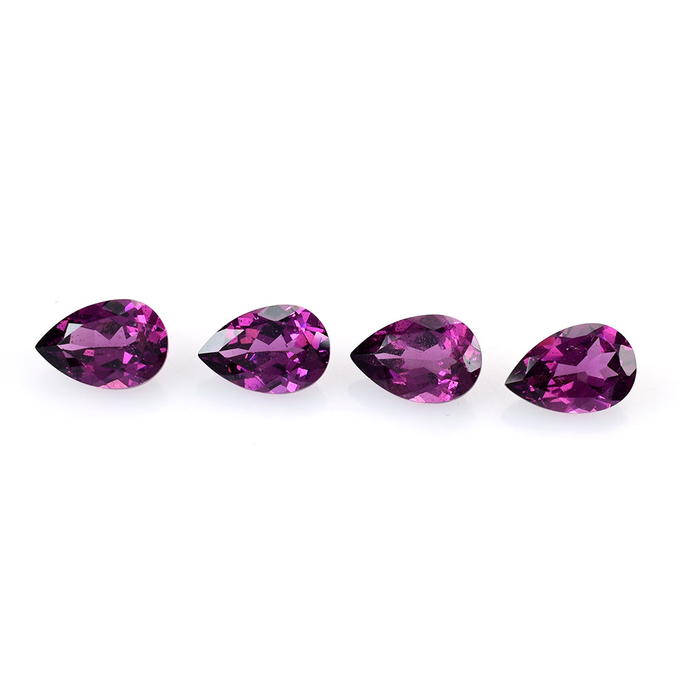 RHODOLITE CUT PEAR (PURPLE/SI) 9X6MM 1.62 Cts.