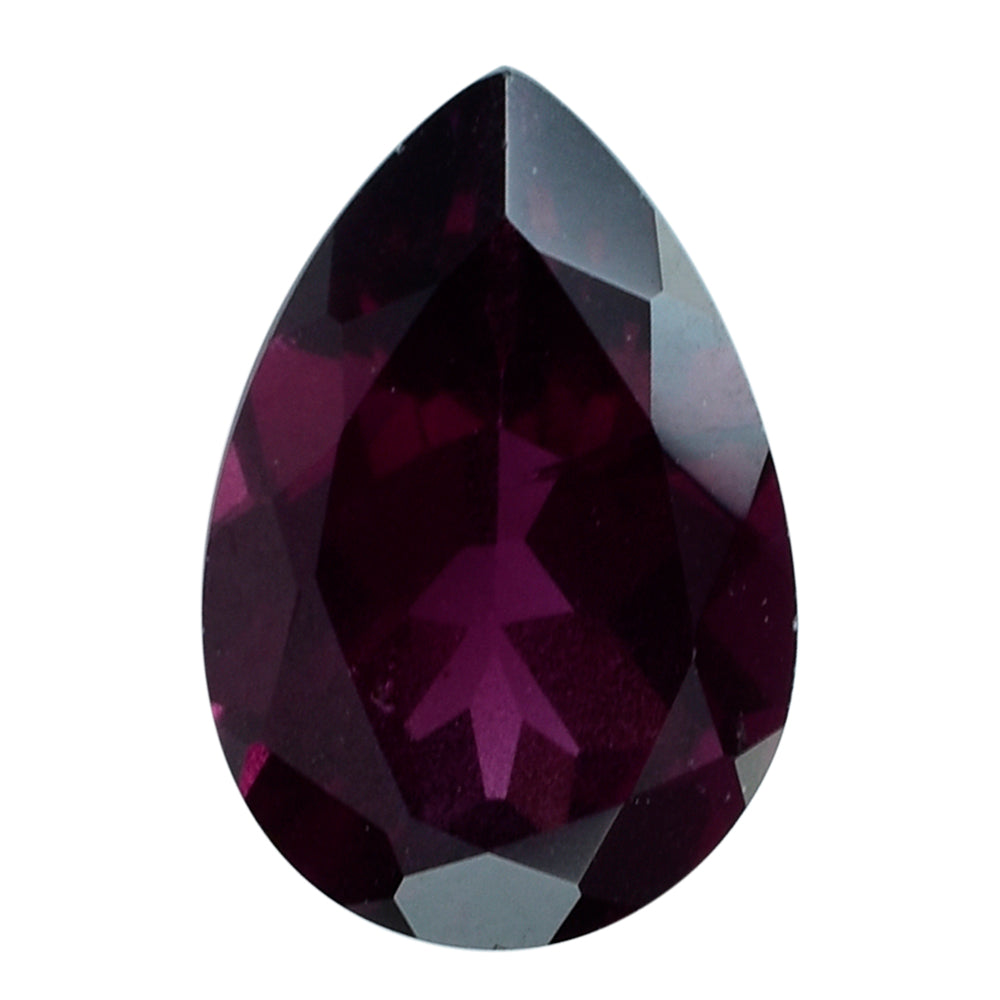 RHODOLITE CUT PEAR (FINE) 9X6MM 1.62 Cts.