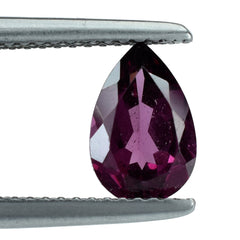 RHODOLITE CUT PEAR 9X6MM 1.62 Cts.