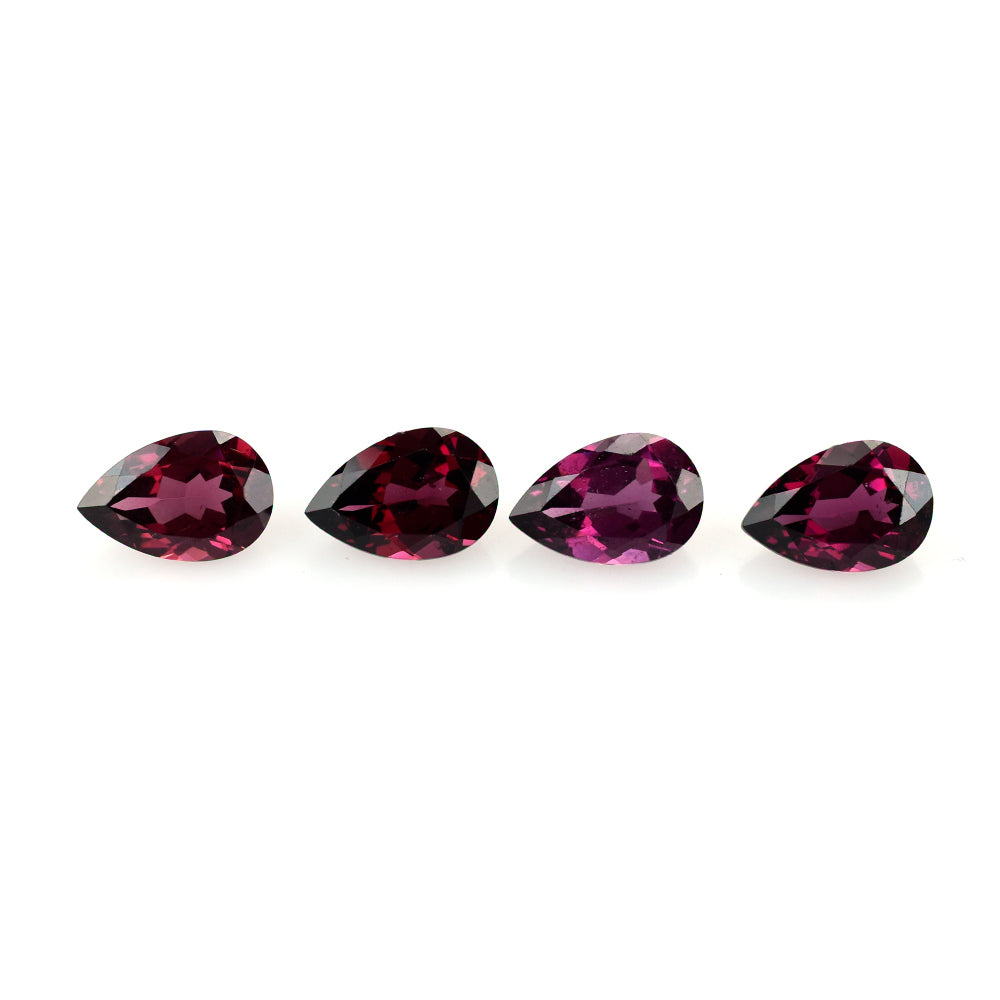 RHODOLITE CUT PEAR 9X6MM 1.62 Cts.