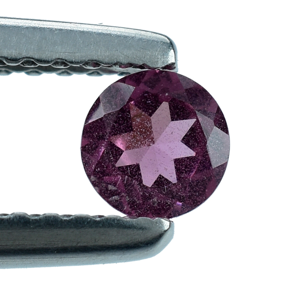 RHODOLITE (PINK) CUT ROUND 4MM 0.40 Cts.