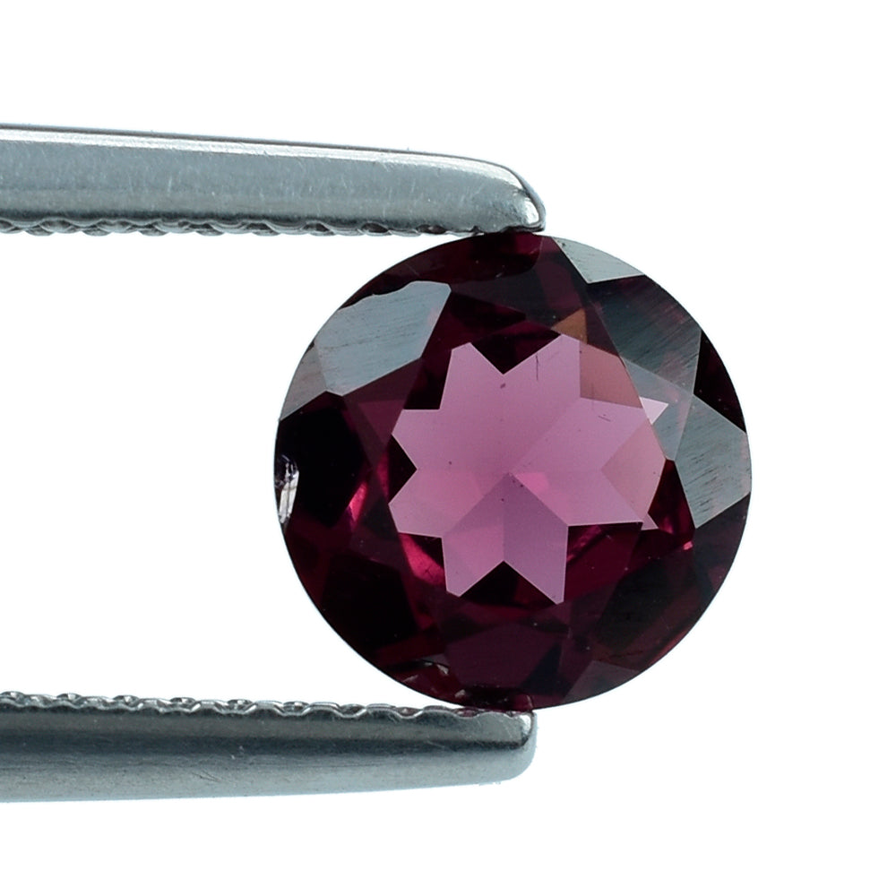 RHODOLITE (PINK) CUT ROUND 7MM 1.45 Cts.