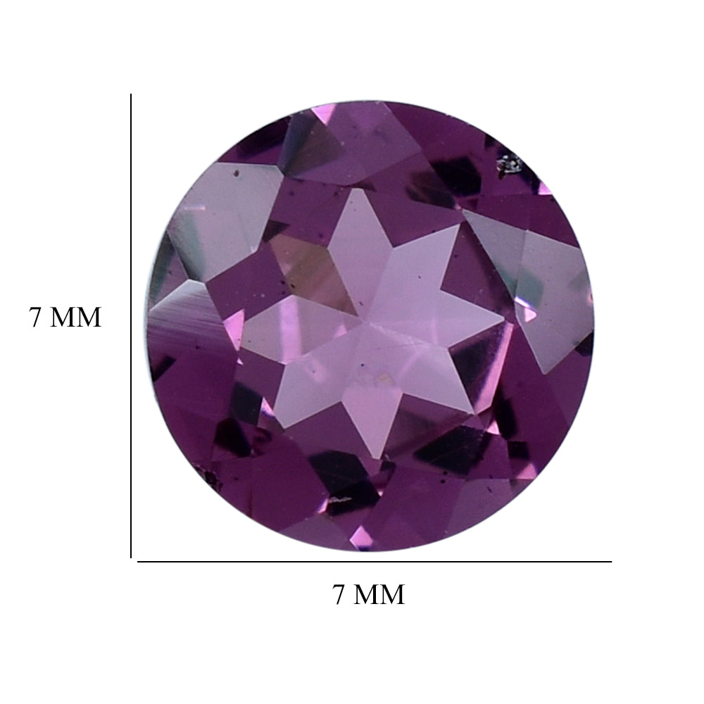 RHODOLITE (PINK) CUT ROUND 7MM 1.43 Cts.