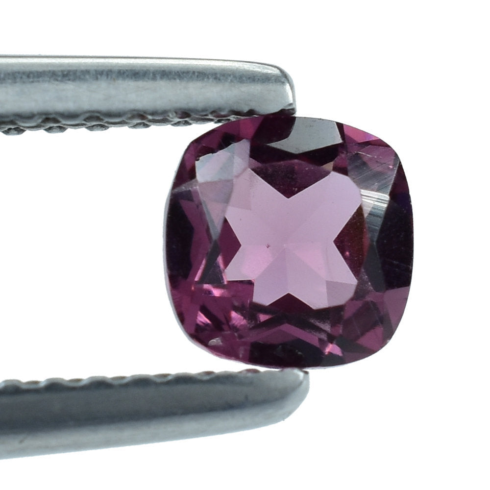 RHODOLITE (PINK) CUT CUSHION 5MM 0.65 Cts.