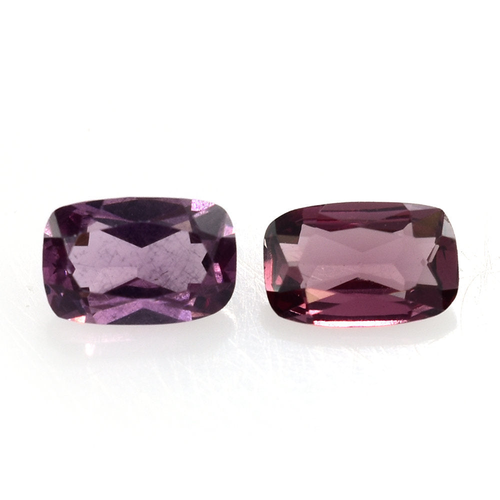 RHODOLITE (PINK) CUT CUSHION 6X4MM 0.58 Cts.