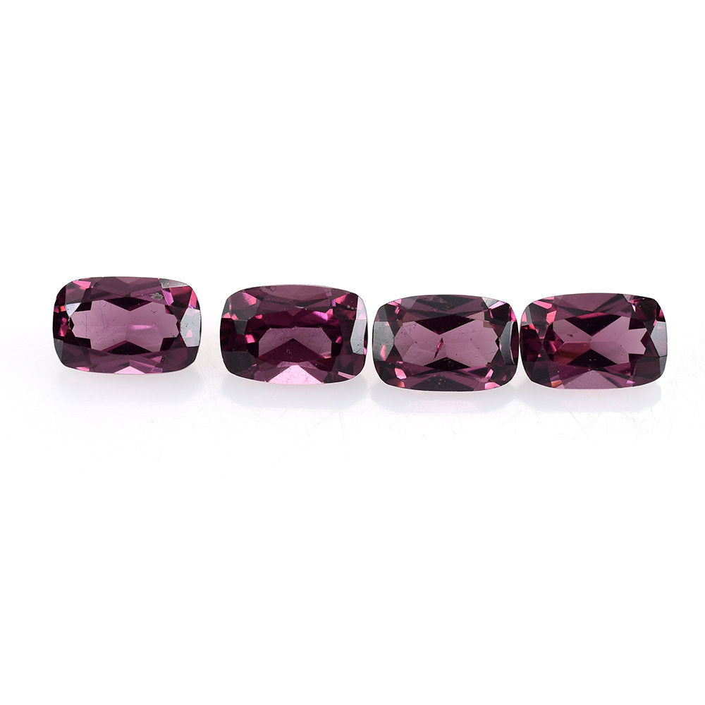 RHODOLITE (PINK) CUT CUSHION 6X4MM 0.69 Cts.