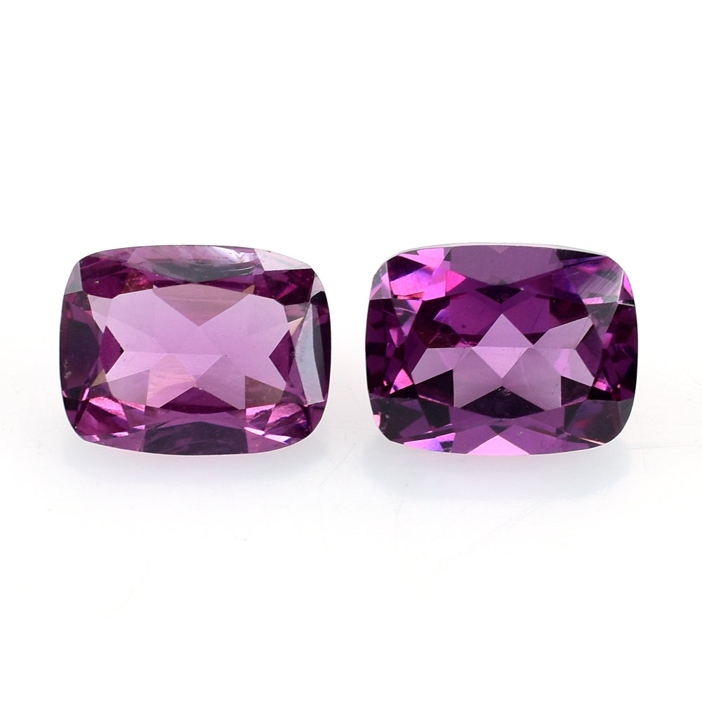 RHODOLITE (PINK) CUT CUSHION 9X7MM 2.53 Cts.
