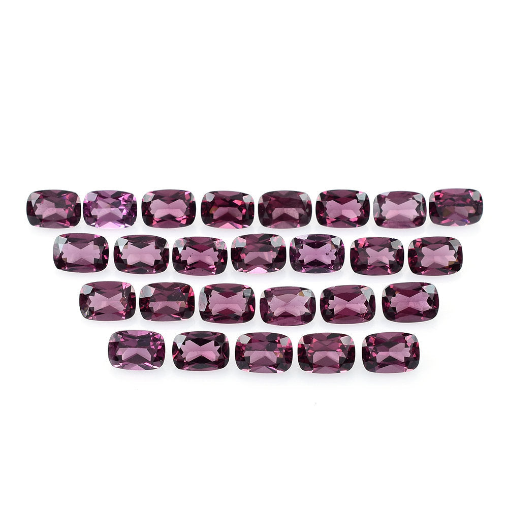 RHODOLITE (PINK) CUT CUSHION 7X5MM 1.11 Cts.