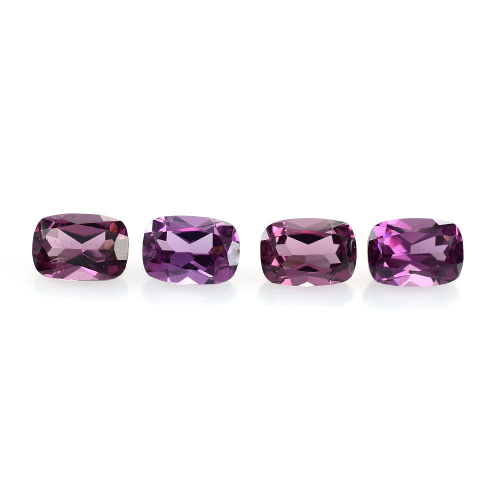 RHODOLITE (PINK) CUT CUSHION 7X5MM 1.12 Cts.