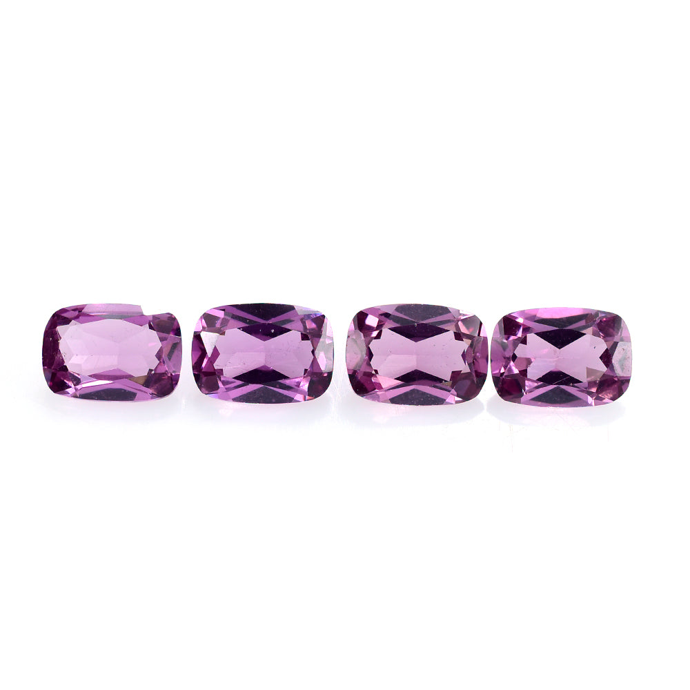 RHODOLITE (PINK) CUT CUSHION 7X5MM 1.04 Cts.