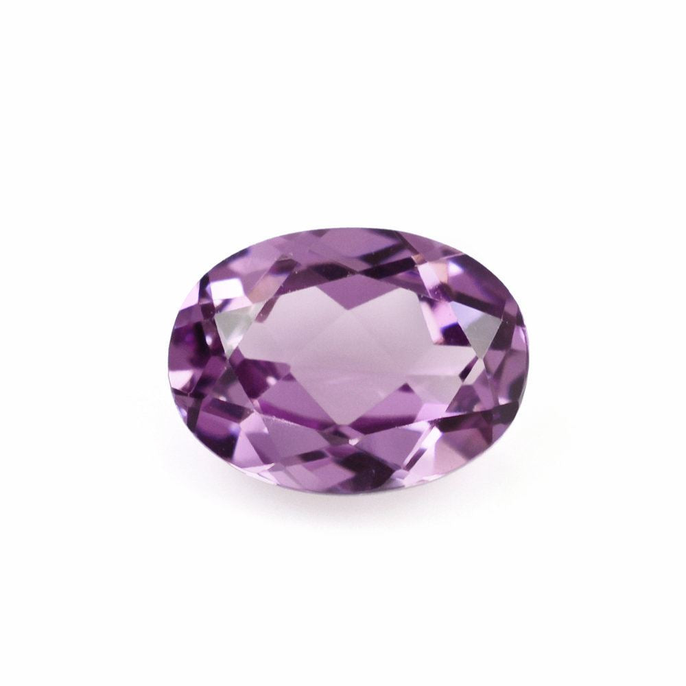 RHODOLITE GARNET CUT OVAL (LIGHT) 8X6MM 1.51 Cts.