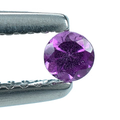 RHODOLITE CUT ROUND 3MM 0.13 Cts.